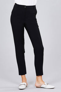 Seam Side Pocket Classic Long Pants